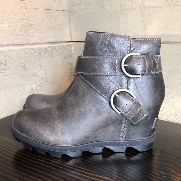 NWT Sorel Joan of Arctic Wedge 2 Buckle Bootie - Picture 5 of 14